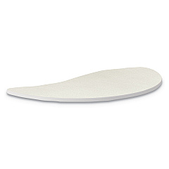 HON Build Wisp Shape Table Top, 54w x 30d, Silver Mesh (SN3054ENB9K)