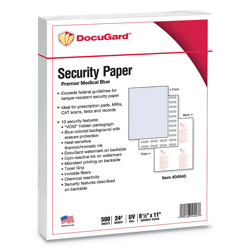 DocuGard 04543 Medical Security Papers