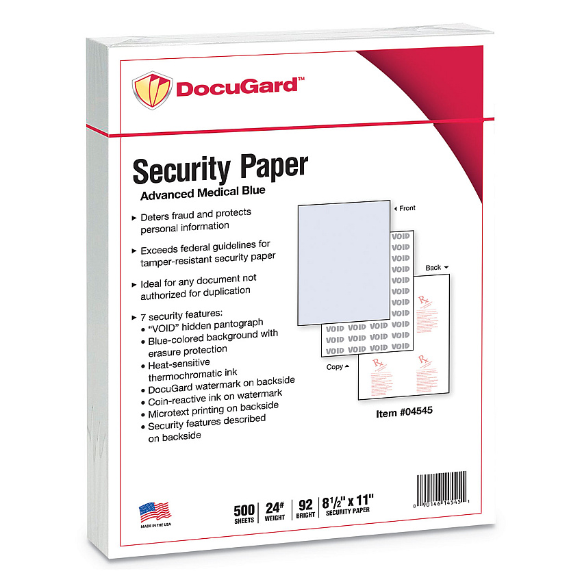 DocuGard 04545 Medical Security Papers