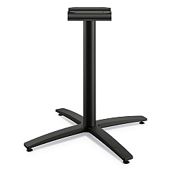 HON Between Seated-Height X-Base for 30" to 36" Table Tops, 26.18w x 29.57h, Black (BTX30SCBK)