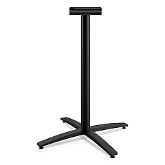 HON Between Standing-Height X-Base for 30" to 36" Table Tops, 26.18w x 41.12h, Black (BTX42SCBK)
