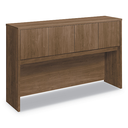 HON Foundation Hutch with Doors, Compartment, 60w x 14.63d x 37.13h, Pinnacle (LM60HUTPNC)
