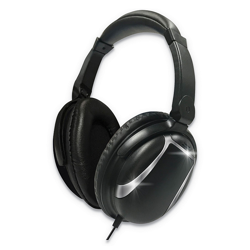 Maxell Bass 13 Headphone with Mic, Black (199840)