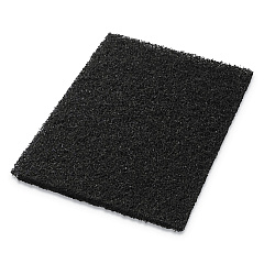Americo Stripping Pads, 12 x 18, Black, 5/Carton (40011218)