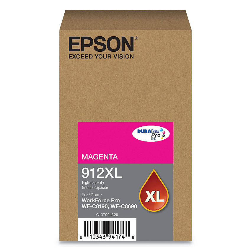 Epson T912XL320 Magenta Ink Cartridge