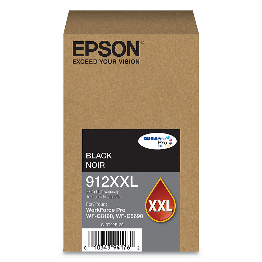 Epson T912XXL120 Black Ink Cartridge