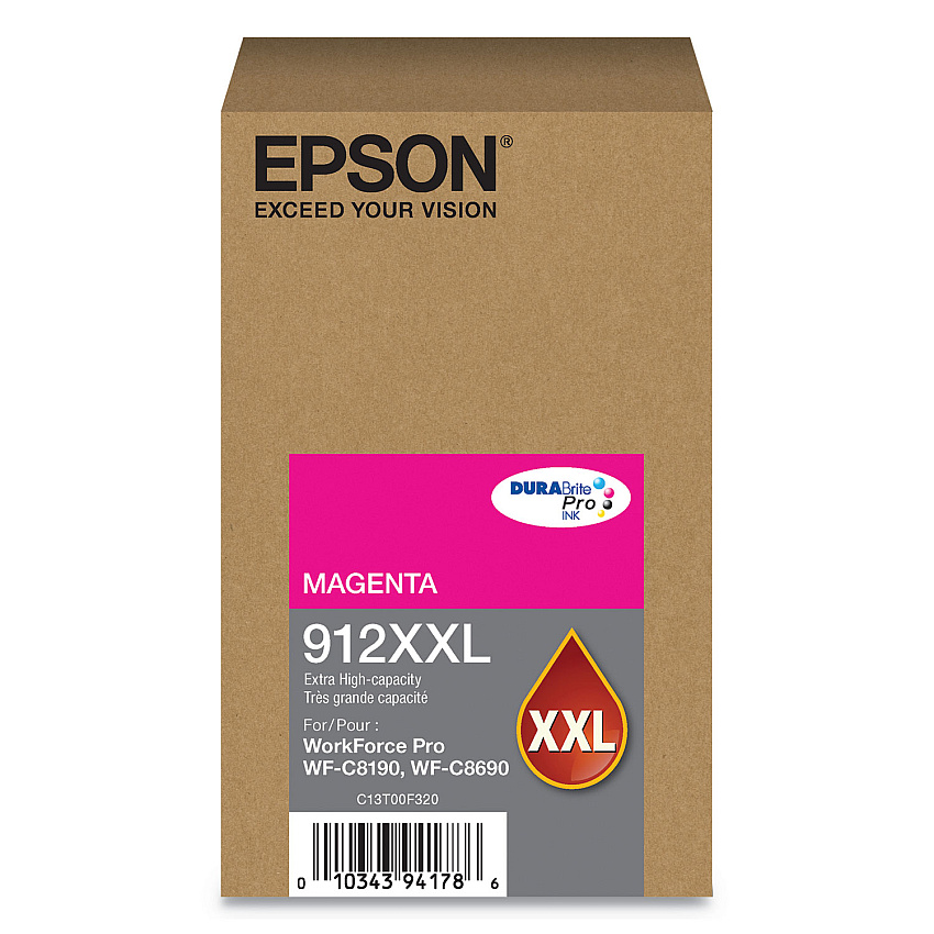 Epson T912XXL320 Magenta Ink Cartridge