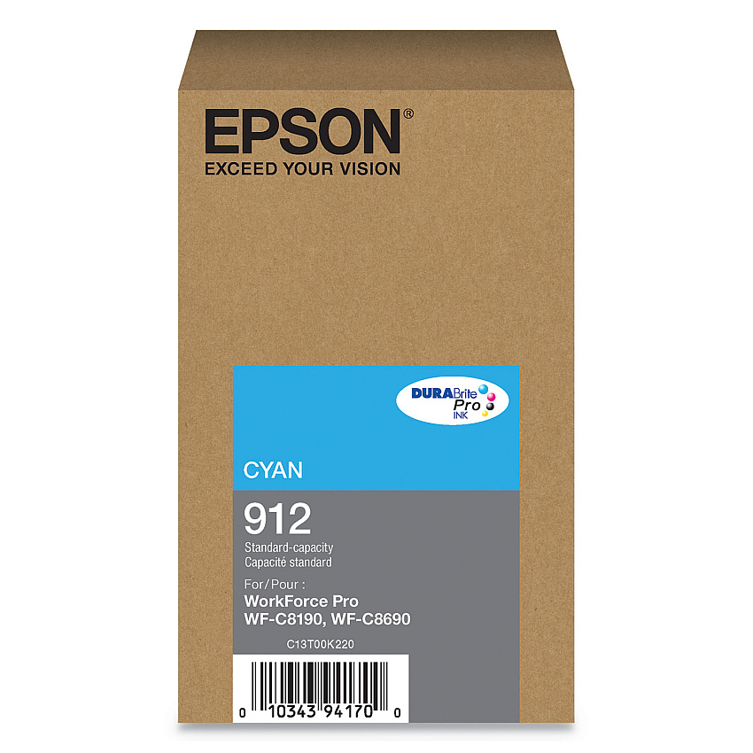 Epson T912220 Cyan Ink Cartridge