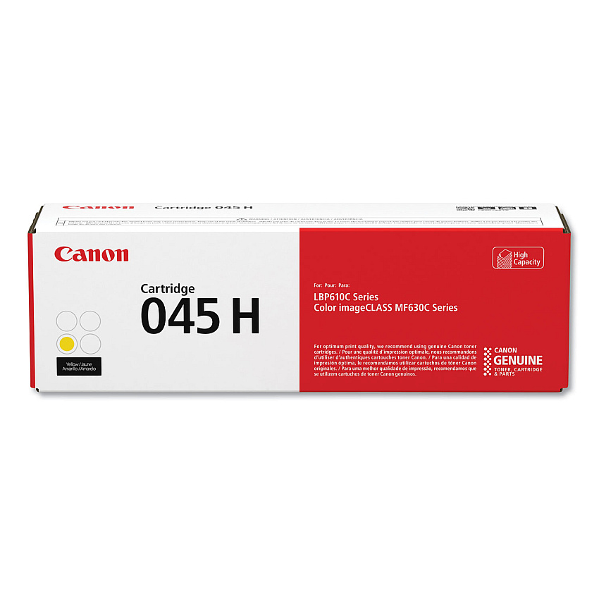 Canon 045H Yellow Toner Cartridge