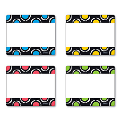 TREND Terrific Labels, 2.5 x 3, 4 Assorted Designs/Colors, 36 Labels/Pack (T68901)