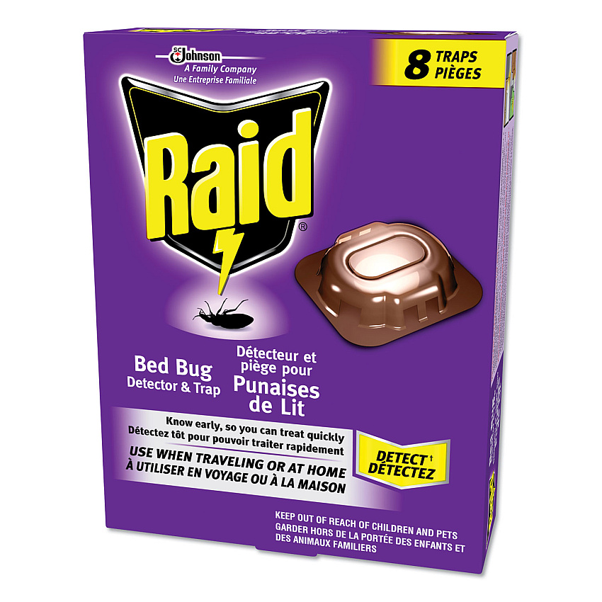 Raid Bed Bug Detector and Trap, 17.5 oz, Aerosol (674798EA)