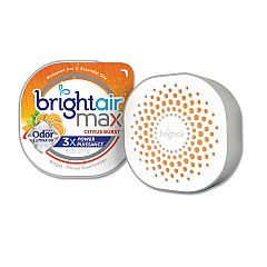 BRIGHT Air Max Odor Eliminator Air Freshener, Citrus Burst, 8 oz Jar (900436EA)