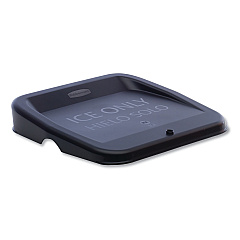 Rubbermaid Commercial Ice Tote Lid, Black, 4/Carton (9F73BLA)