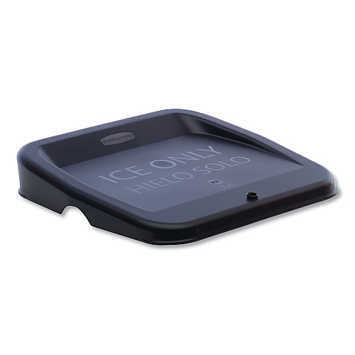 Rubbermaid Commercial Ice Tote Lid, Black, 4/Carton (9F73BLA)