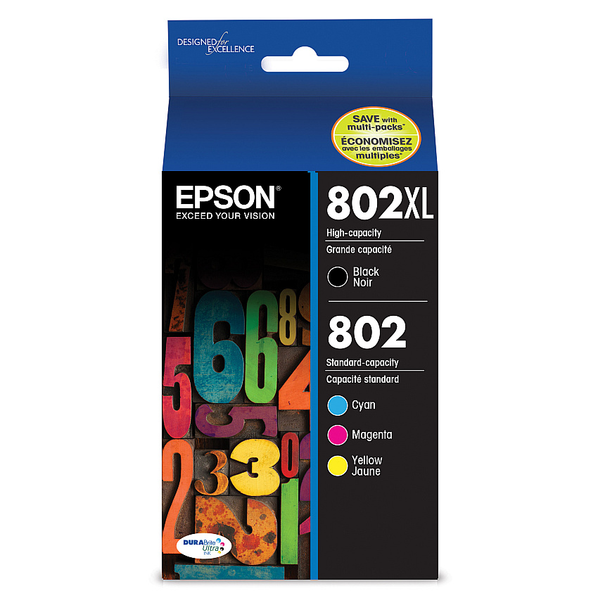 Epson T802XL-BCS Combo Pack