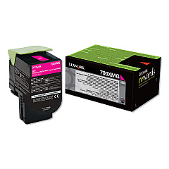 Lexmark 70C0XMG Magenta Toner Cartridge