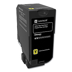 Lexmark 74C1HY0 Yellow Toner Cartridge