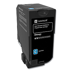 Lexmark 74C1SC0 Cyan Toner Cartridge