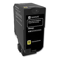 Lexmark 74C10Y0 Yellow Toner Cartridge
