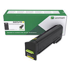 Lexmark 82K1UY0 Yellow Toner Cartridge