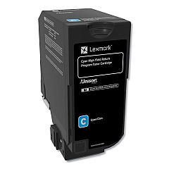 Lexmark 84C1HC0 Cyan Toner Cartridge