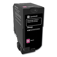 Lexmark 84C1HM0 Magenta Toner Cartridge