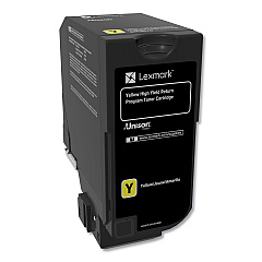 Lexmark 84C1HY0 Yellow Toner Cartridge