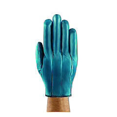 AnsellPro Hynit Nitrile Gloves, Blue, Size 7 1/2, Dozen (3210575)