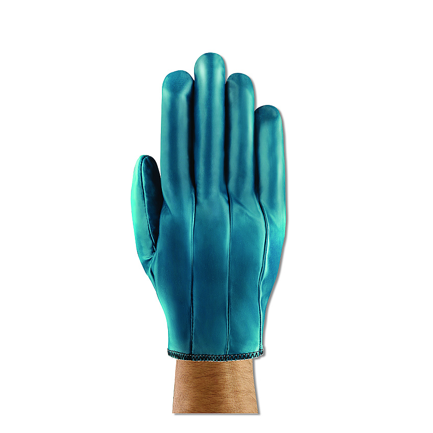 AnsellPro Hynit Nitrile Gloves, Blue, Size 7 1/2, Dozen (3210575)