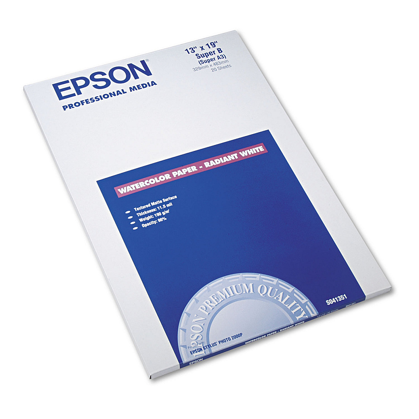 Epson S041351 Watercolor Radiant White
