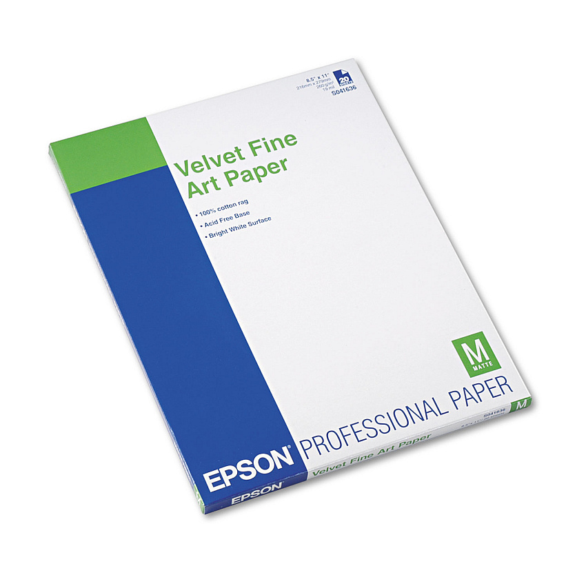 Epson S041636 Epson Velvet Fine Art Paper
