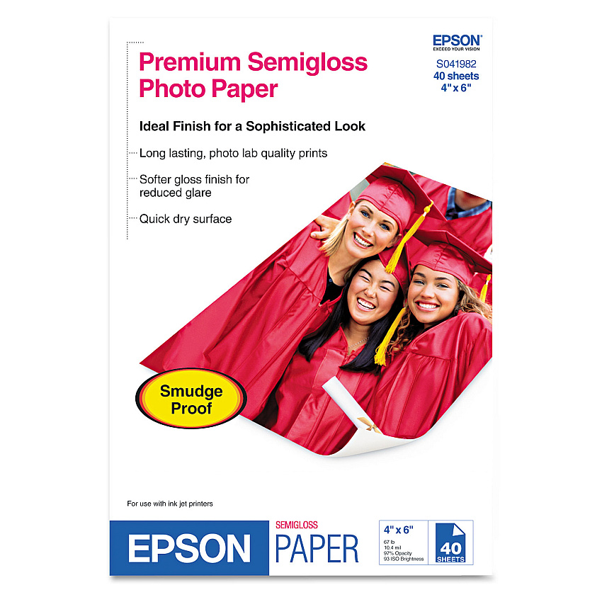 Epson S041982 Premium Photo Paper Semi-gloss