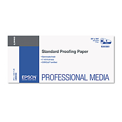 Proofing Paper Roll, 7 mil, 36" x 164 ft, Semi-Matte; Resin White