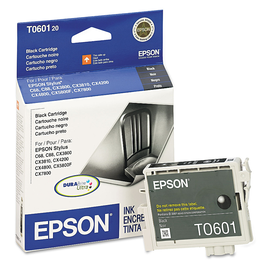 Epson T060120 Black Ink Cartridge