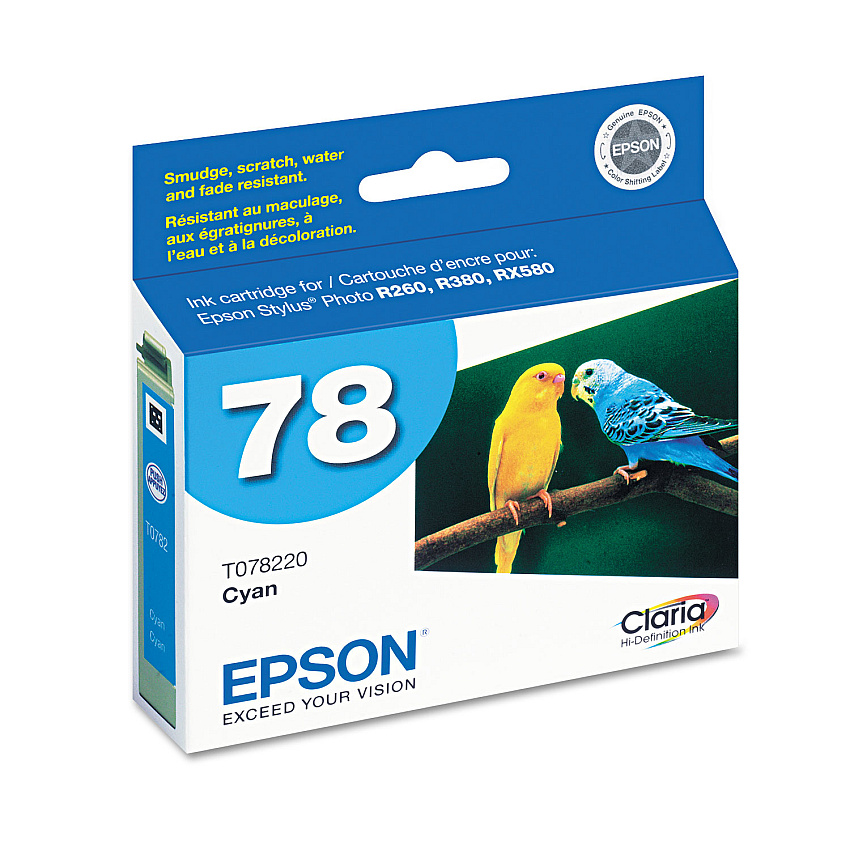 Epson T078220 Cyan Ink Cartridge
