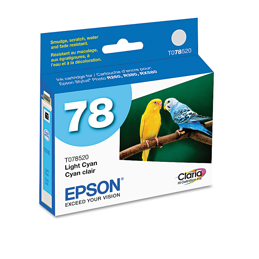 Epson T078520 Light Cyan Ink Cartridge
