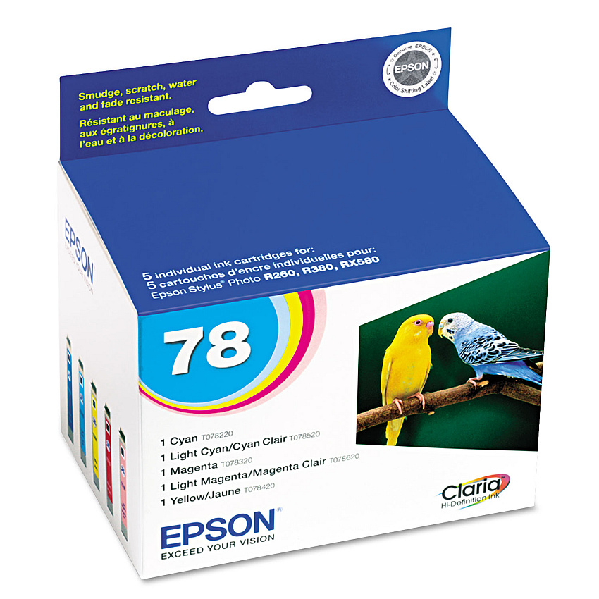 Epson T078920 Color Ink Cartridge Multipack