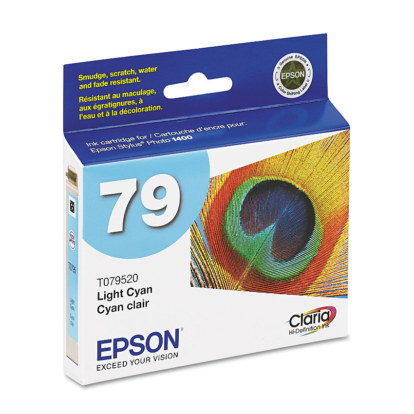 Epson T079520 Light Cyan Ink Cartridge