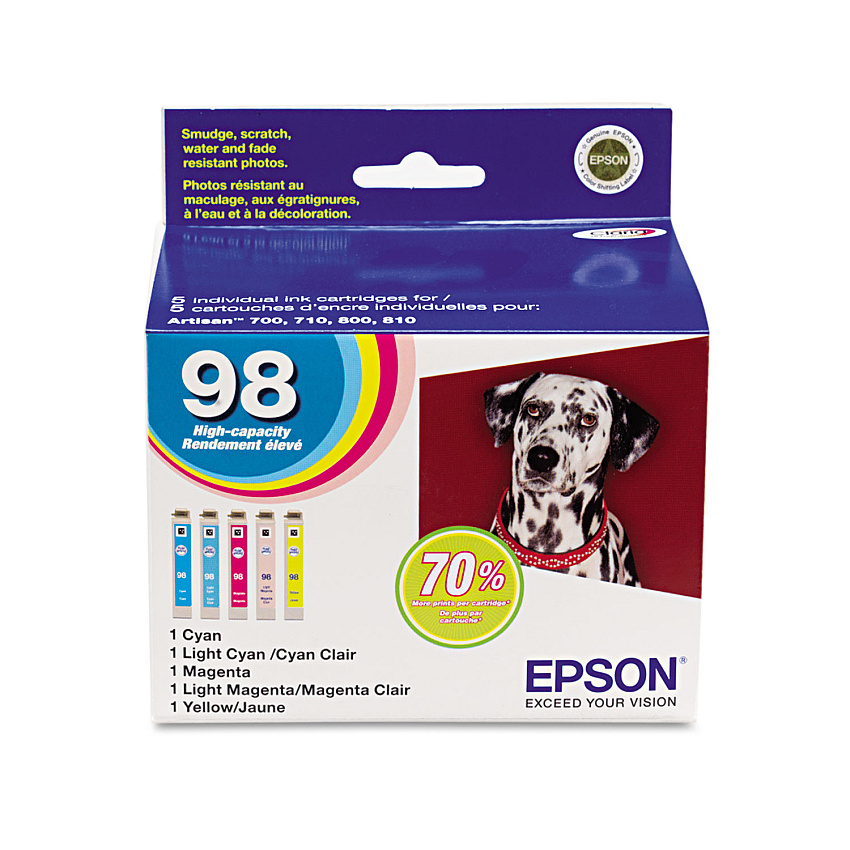 Epson T098920 Color Ink Cartridge Multi-Pack