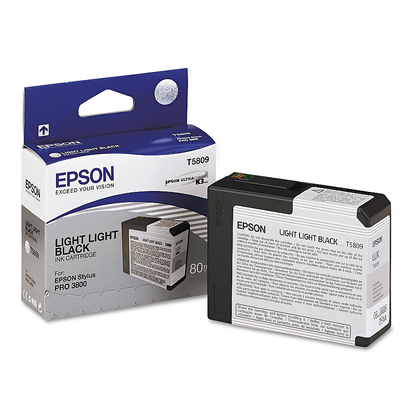 Epson T580900 Light Light Black Ink Cartridge