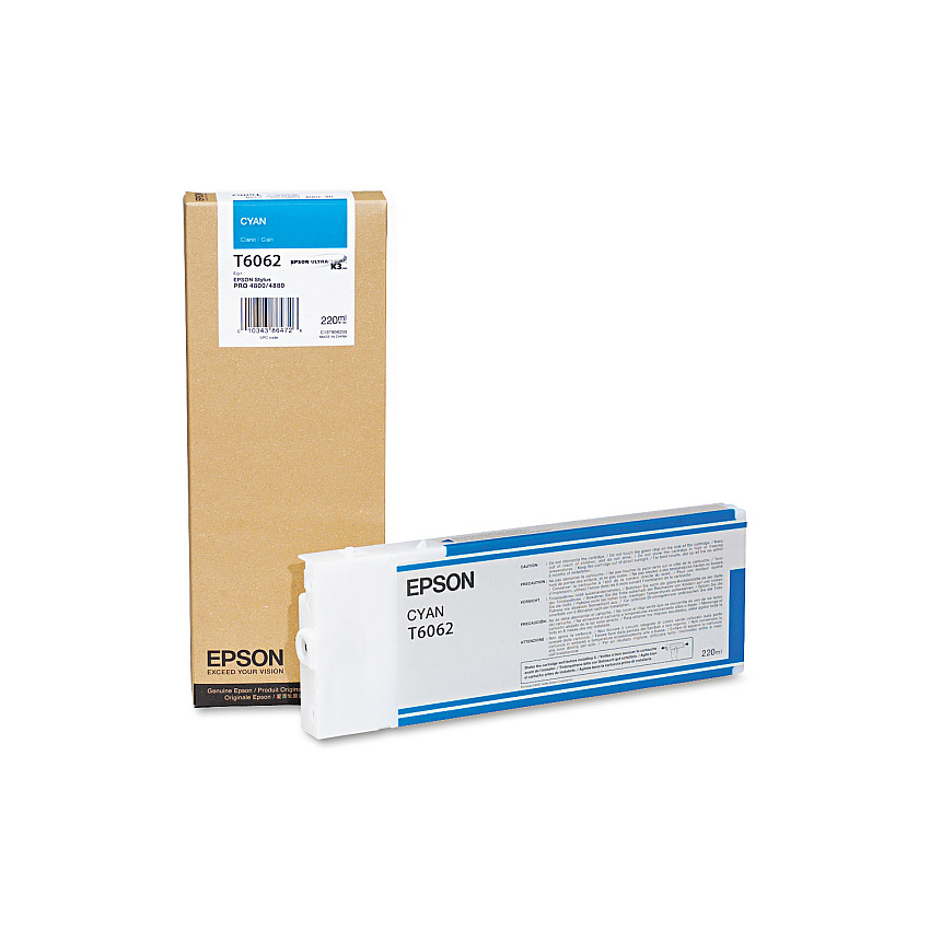 Epson T606200 Cyan Ink Cartridge