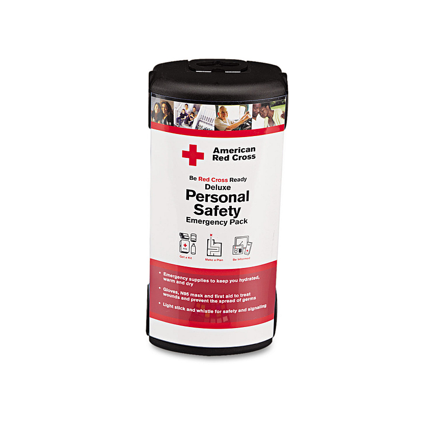First Aid Only Deluxe Personal Safety Emergency Pack, 31 Pieces, Plastic Case (RC613)