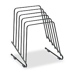 Fellowes Wire Step File II, 5 Sections, Letter to Legal Size Files, 7.25" x 6" x 8.25", Black (69712)