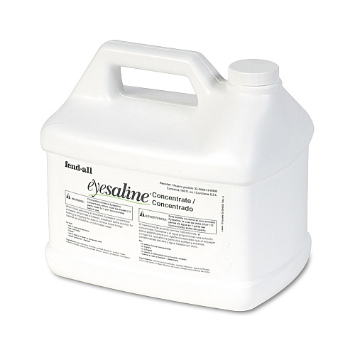 Honeywell Fendall Eyesaline Stream II Eyewash Station Refill, 180 oz Bottle, 4/Carton (320005130000)