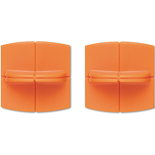 Fiskars Replacement Steel Blade Carriage for 12" Portable Trimmer, 2/Pack (1968701001)