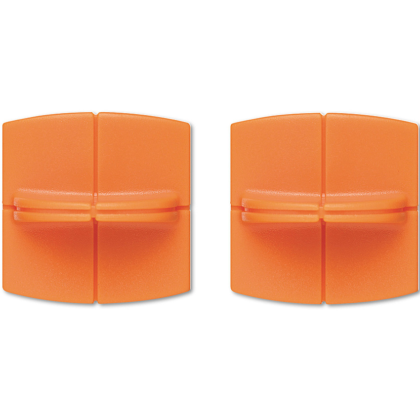 Fiskars Replacement Steel Blade Carriage for 12" Portable Trimmer, 2/Pack (1968701001)