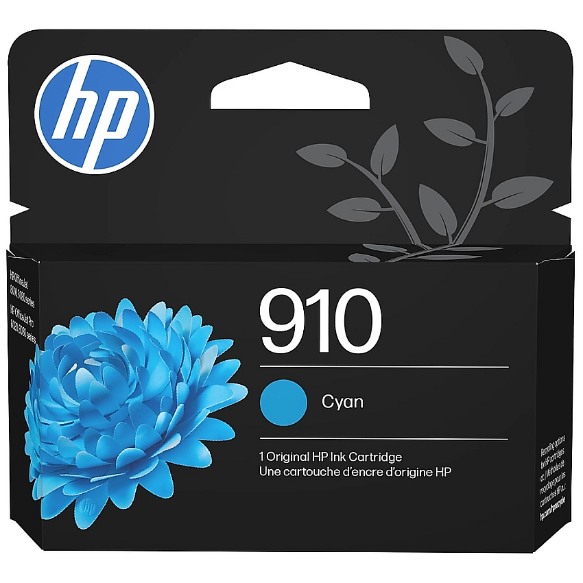 HP 910 Cyan Ink Cartridge (3YL58AN)