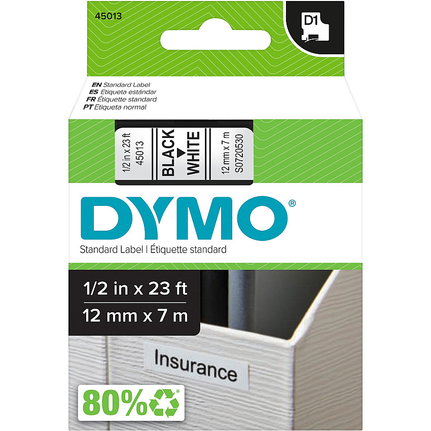 Dymo 45013 D1 Tape Cartridge