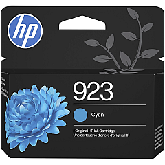 HP 923 Cyan Ink Cartridge (4K0T0LN)