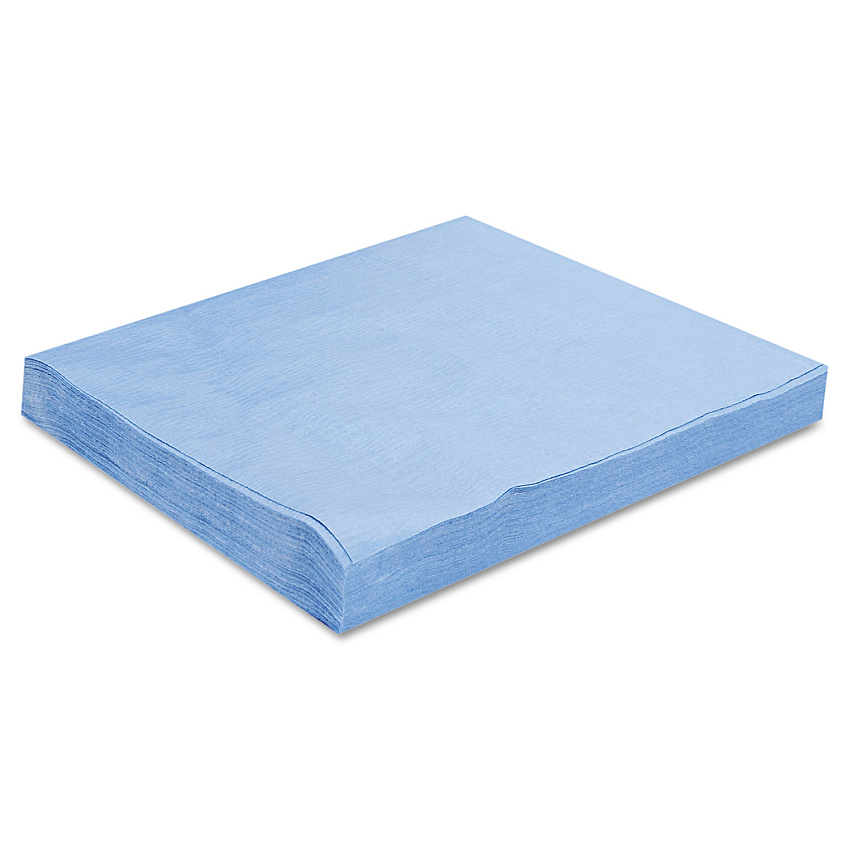 HOSPECO Sontara EC Engineered Cloths, 12 x 12, Blue, 100/Pack, 10 Packs/Carton (PR811)